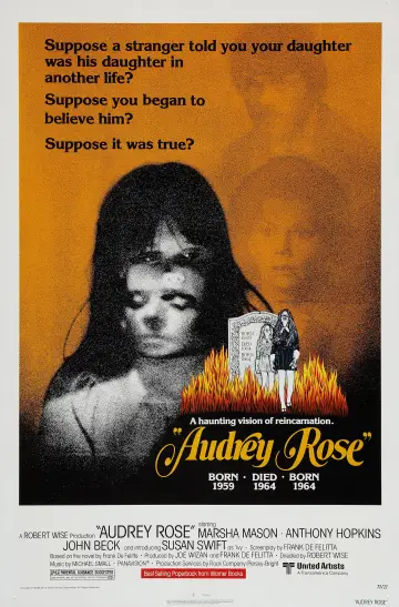 Poster to the movie "Audrey Rose" #1076558