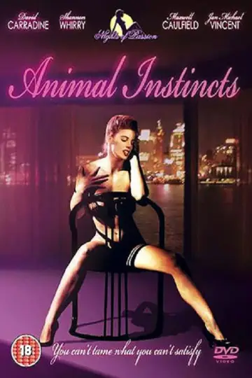 Poster to the movie "Animal Instincts" #854885