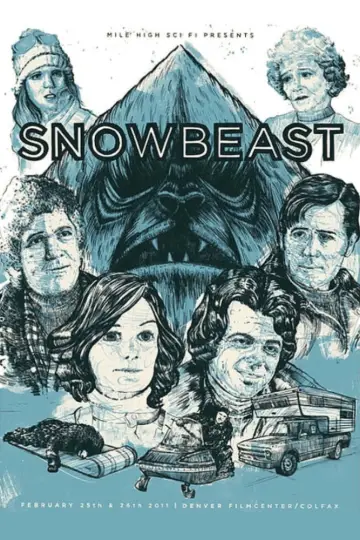 Poster to the movie "Snowbeast" #919700