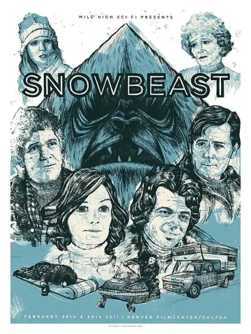 Poster to the movie "Snowbeast" #919702