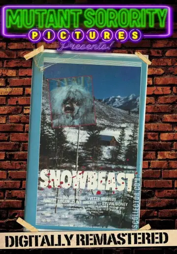 Poster to the movie "Snowbeast" #919705