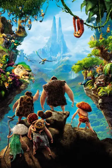 Poster to the movie "The Croods" #489319