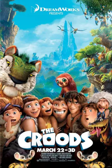 Poster to the movie "The Croods" #661460