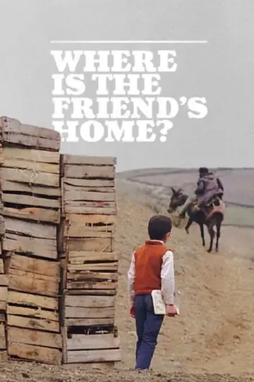Poster to the movie "Where Is The Friend