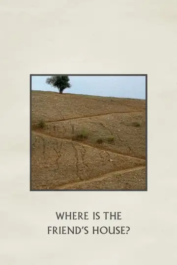 Poster to the movie "Where Is The Friend