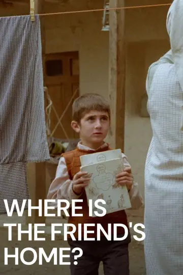 Poster to the movie "Where Is The Friend