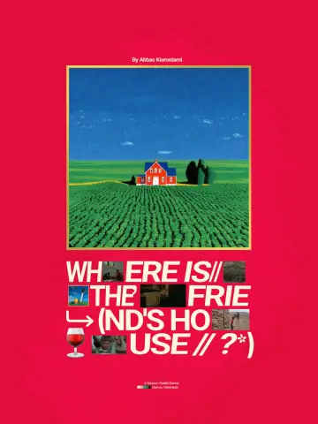 Poster to the movie "Where Is The Friend