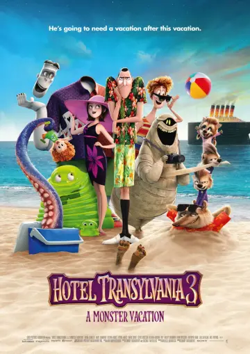 Poster to the movie "Hotel Transylvania 3: Summer Vacation" #1198368