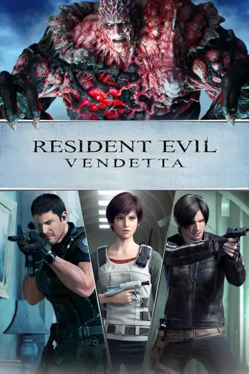 Poster to the movie "Resident Evil: Vendetta" #81630