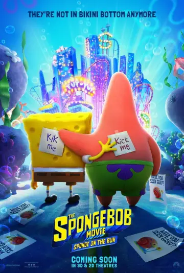 Poster to the movie "The SpongeBob Movie: Sponge on the Run" #840195