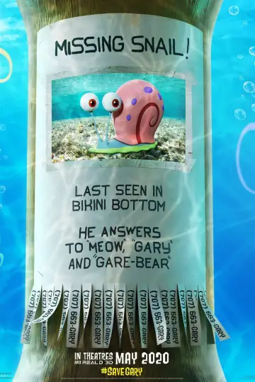 Poster to the movie "The SpongeBob Movie: Sponge on the Run" #840197
