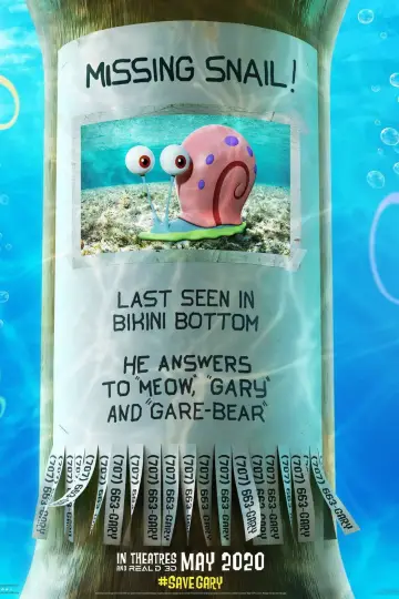 Poster to the movie "The SpongeBob Movie: Sponge on the Run" #930646