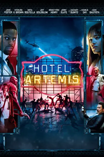 Poster to the movie "Hotel Artemis" #1002149