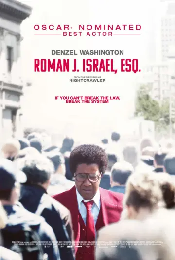 Poster to the movie "Roman J. Israel, Esq." #883007