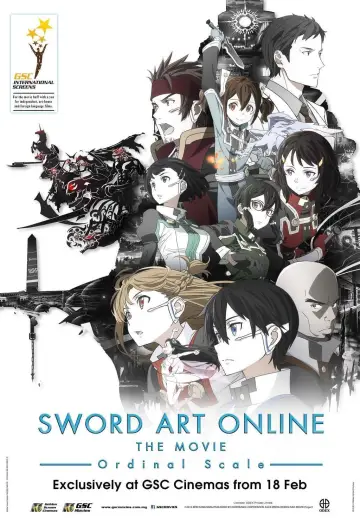 Poster to the movie "Sword Art Online the Movie: Ordinal Scale" #188938