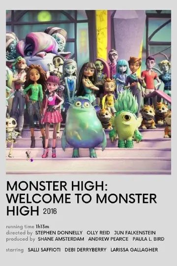 Poster to the movie "Monster High: Welcome to Monster High" #1038261