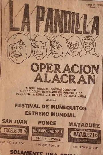 Poster to the movie "Operación Alacrán" #1189715