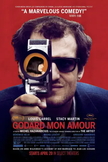 Poster to the movie "Godard Mon Amour" #271020