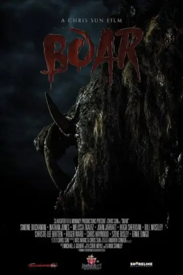 Poster to the movie "Boar" #882365