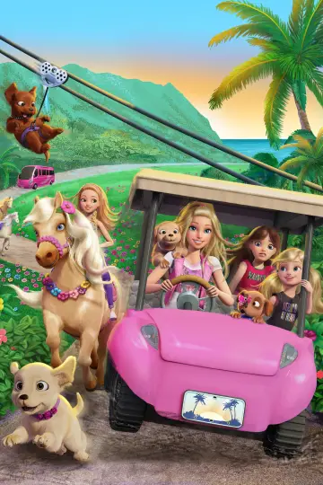 Poster to the movie "Barbie & Her Sisters in a Puppy Chase" #1012951
