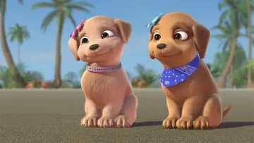 Backdrop to the movie "Barbie & Her Sisters in a Puppy Chase" #360143