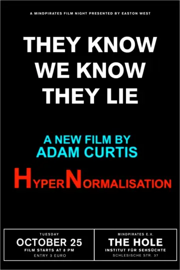 Poster to the movie "HyperNormalisation" #1034520