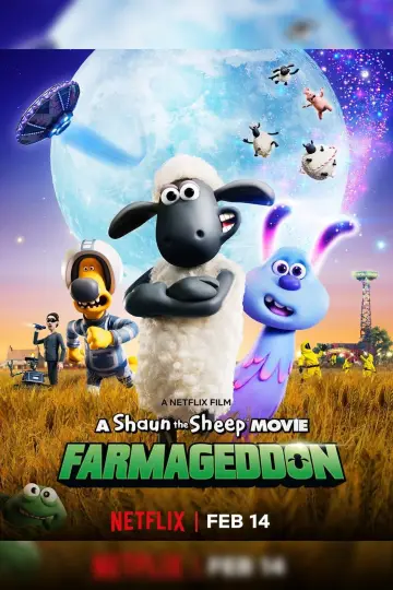 Poster to the movie "A Shaun the Sheep Movie: Farmageddon" #252050