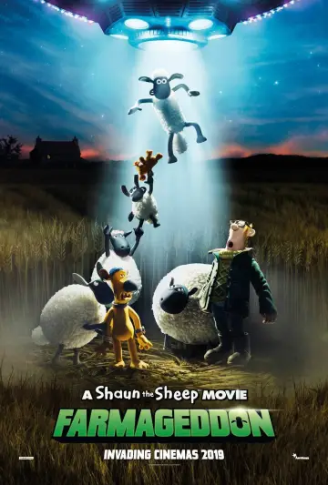 Poster to the movie "A Shaun the Sheep Movie: Farmageddon" #904250