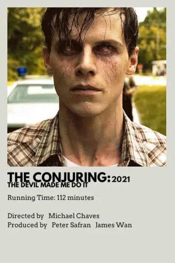 Poster to the movie "The Conjuring: The Devil Made Me Do It" #1206909