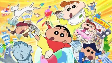 Backdrop to the movie "Crayon Shin-chan: Fast Asleep! The Great Assault on Dreamy World!" #397508