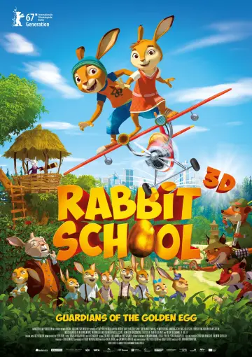 Poster to the movie "Rabbit School: Guardians of the Golden Egg" #1084526