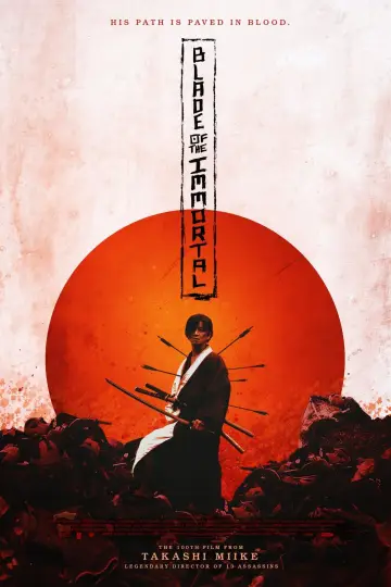 Poster to the movie "Blade of the Immortal" #90418
