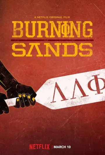 Poster to the movie "Burning Sands" #1127248