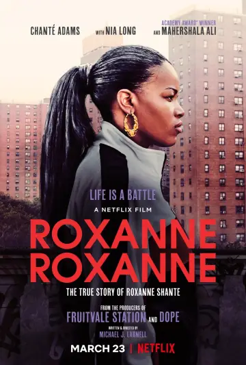 Poster to the movie "Roxanne Roxanne" #1123102