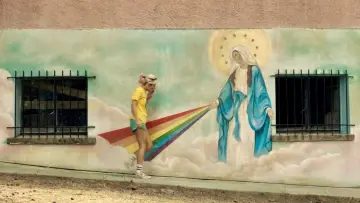 Backdrop to the movie "Holy Camp!" #994453