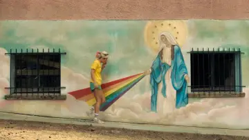 Backdrop to the movie "Holy Camp!" #994462