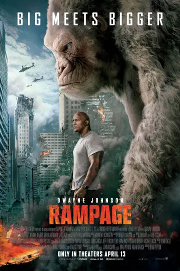 Poster to the movie "Rampage" #598902