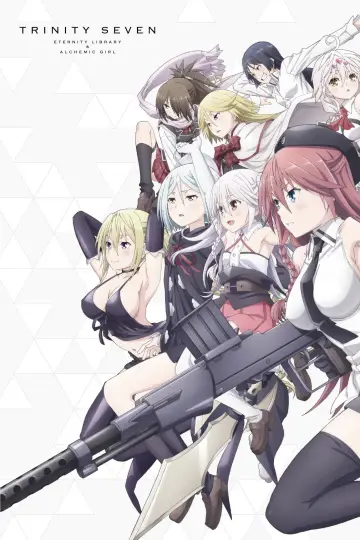 Poster to the movie "Trinity Seven: Eternity Library & Alchemic Girl" #936826