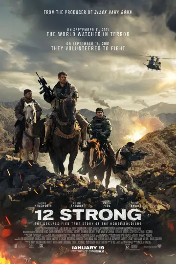 Poster to the movie "12 Strong" #666296