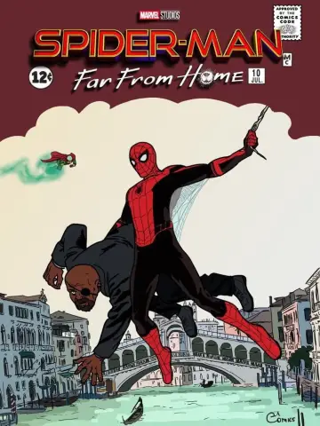 Poster to the movie "Spider-Man: Far From Home" #1177986