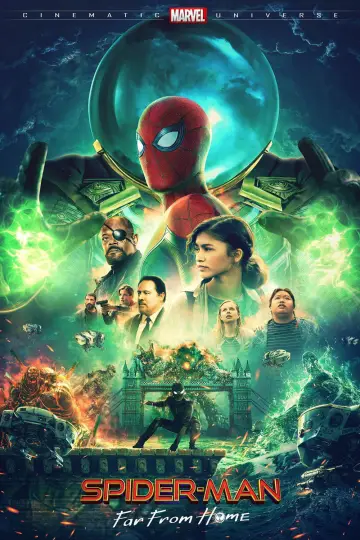Poster to the movie "Spider-Man: Far From Home" #765836