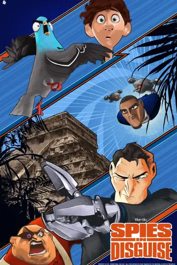 Poster to the movie "Spies in Disguise" #745672