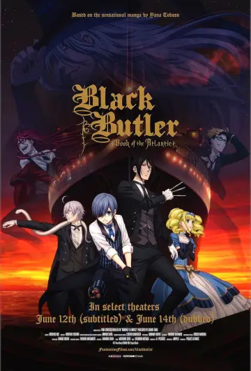 Poster to the movie "Black Butler: Book of the Atlantic" #1059370