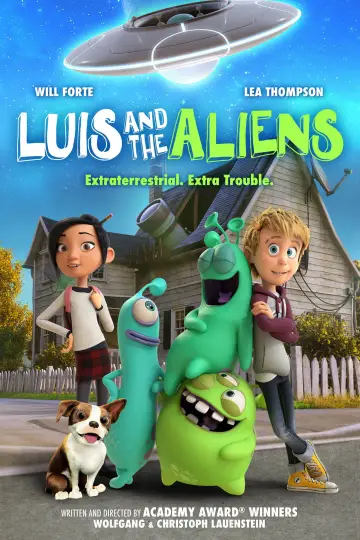 Poster to the movie "Luis and the Aliens" #1029964