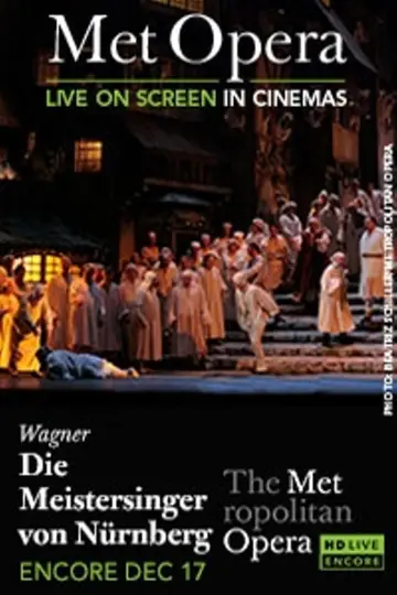 Die Meistersinger von Nürnberg - Metropolitan Opera poster