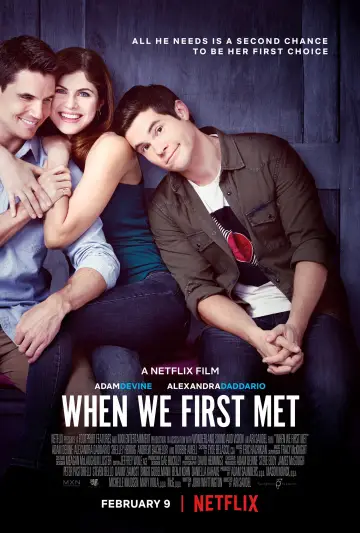 Poster to the movie "When We First Met" #1022185