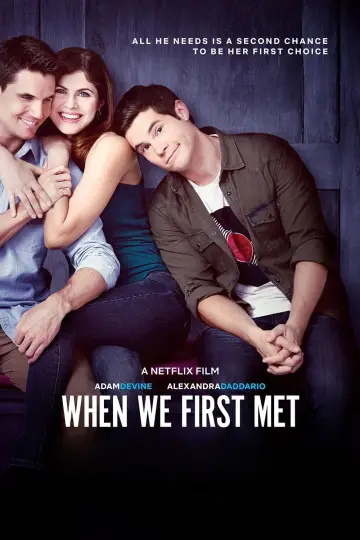 Poster to the movie "When We First Met" #1022186