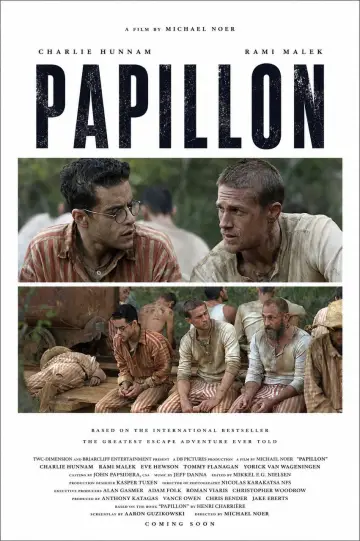 Poster to the movie "Papillon" #1160104