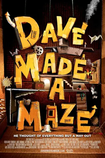 Poster to the movie "Dave Made a Maze" #1108967