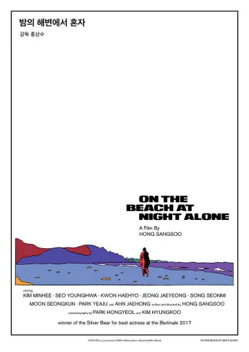 Poster to the movie "On the Beach at Night Alone" #1038824